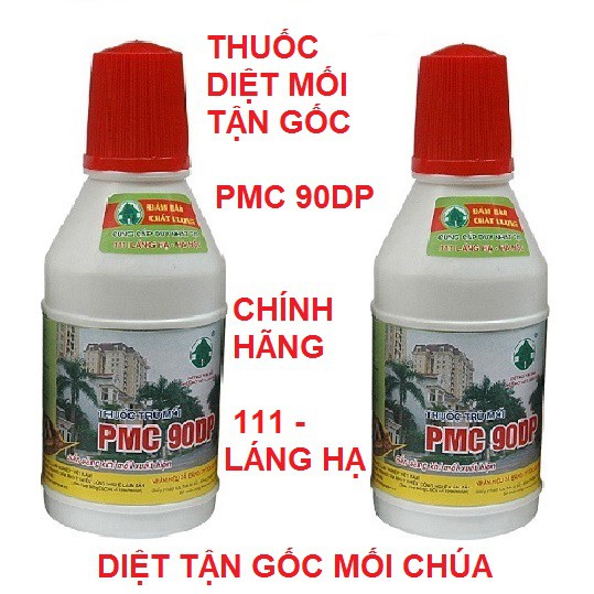 Combo DIỆT MỐI TẬN GỐC 2 Hộp nhử mối + 1 chai PMC 90dp KÈM HƯỚNG DẪN SỬ DỤNG CHI TIẾT