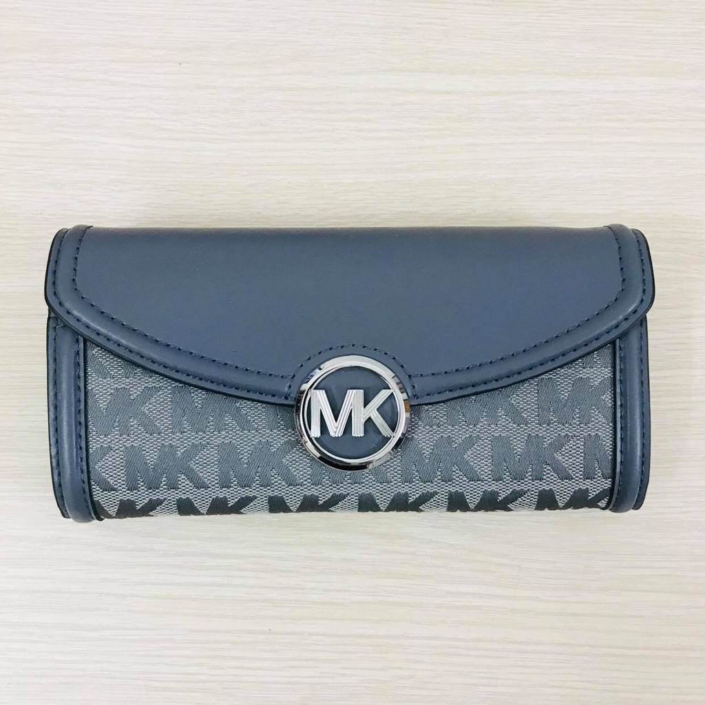 VÍ MK FULTON MICHAEL KORS LOGO XÁM