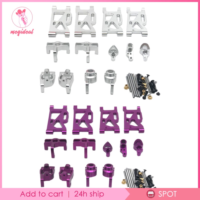 ✨Hàng sẵn sàng✨Bộ Phụ Kiện Khớp Nối Kim Loại Cho Xe Điều Khiển Wltoys 144001 124019 124018 1 / 14 1 / 12 Rock Crawler Buggy