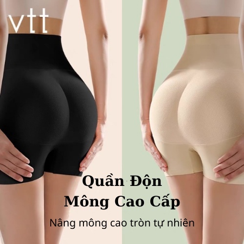 Quần Độn Mông đùi gen bụng , Quần nâng Mông và Hông đẹp,mặc váy, áo dài chất đúc su cao cấp Hàng Loại đẹp