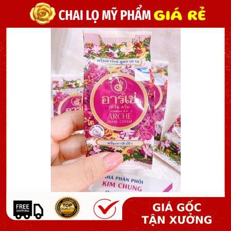 Kem Dưỡng Da ❤ RẺ VÔ ĐỊCH ❤  Kem AC Thái Arché pearl cream , nguyên liệu, công thức làm kem trộn trắng da body
