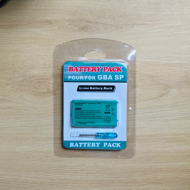 Pin thay thế Nintendo Gba SP Or Nintendo Ds Fat
