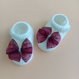 Nơ trang trí nhỏ chấm bi - trang trí đồ hadnmade