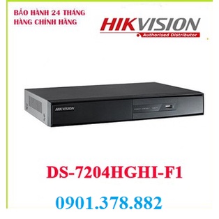 ĐẦU GHI HÌNH HIKVISION DS-7204HGHI-F1 4 KÊNH