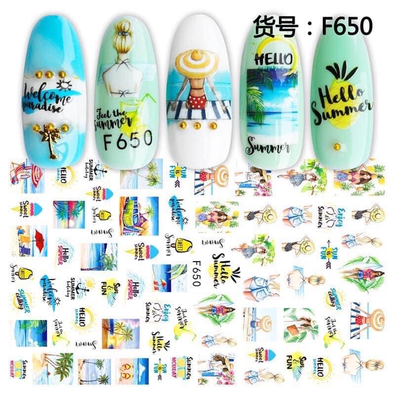 Sticker nail các mẫu
