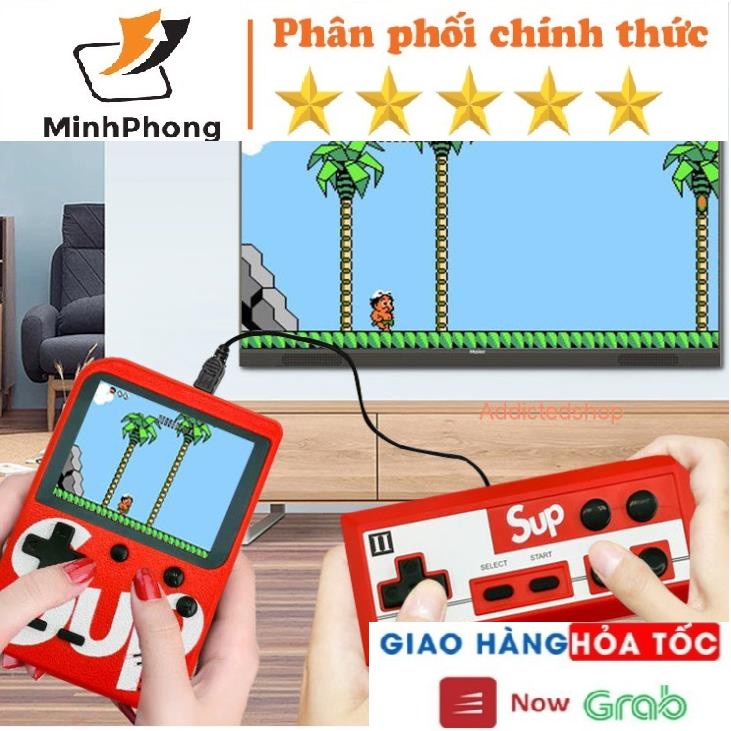 Máy chơi game 4 nút cầm tay SUP 400 in 1