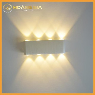 Đèn treo tường - đèn tường 2 đầu chiếu sáng dt-168 6w - dt-169 8w ánh sáng trắng/vàng - led siêu sáng