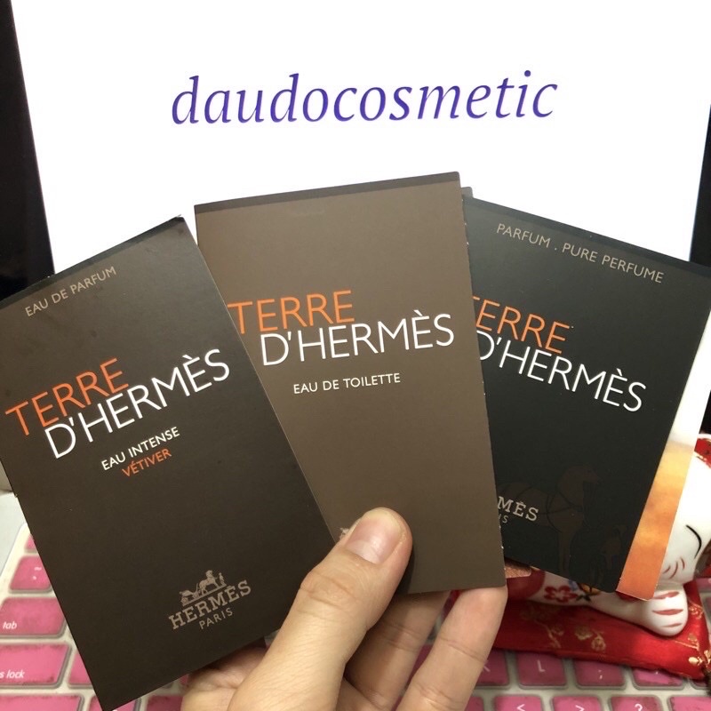 [ vial ] Nước hoa Herrmes Terre D'hermes EDT - Parfum - Vetiver 1.5ml | BigBuy360 - bigbuy360.vn