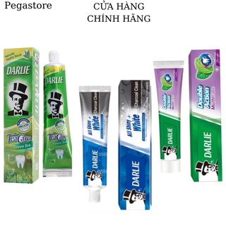 Kem đánh răng DARLIE kem đánh răng ông già 140g kem đánh răng than hoạt tính/chanh bạc hà/trà xanh