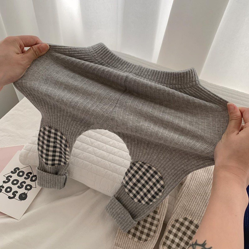 Quần Len Cho Bé Chất Len Tăm Co Giãn, Giữ Nhiệt Tốt