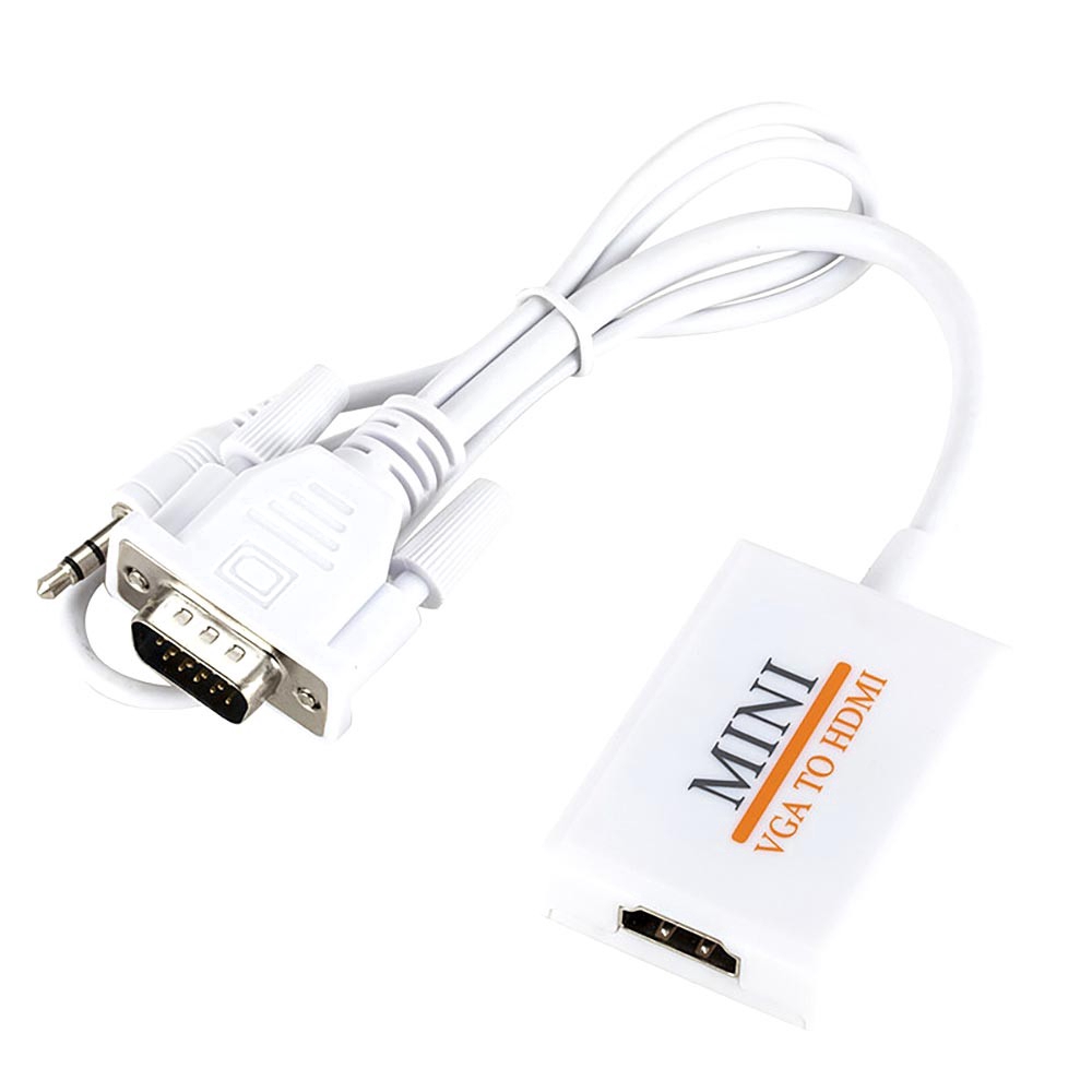 Dây cáp chuyển đổi VGA sang HDMI cho máy tính / TV | BigBuy360 - bigbuy360.vn