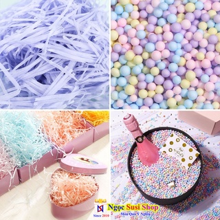 BỊCH HẠT XỐP TRANG TRÍ HỘP QUÀ [ MIX NHIỀU MÀU]