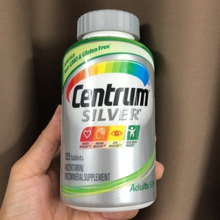 Viên uống Centrum Silver Adults 50+ 325 viên – Bổ sung Vitamin cho Nam và Nữ trên 50 tuổi