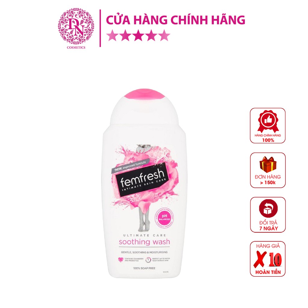 DUNG DỊCH VỆ SINH PHỤ NỮ FEMFRESH DAILY INTIMATE WASH 250ML