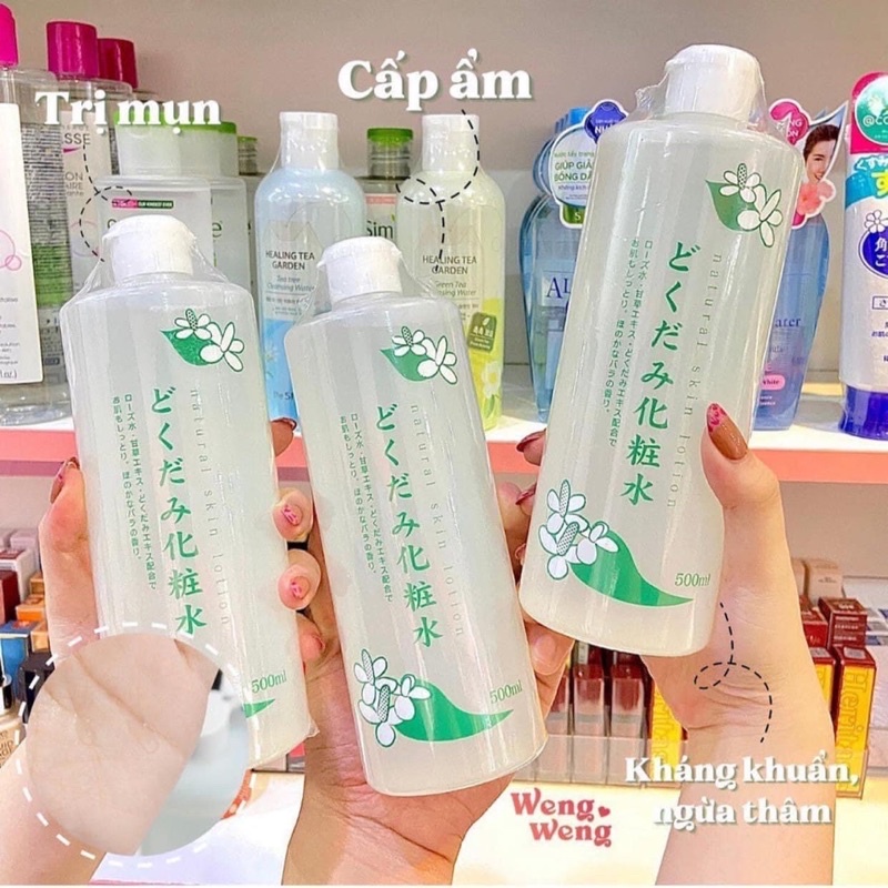 [FREE SHIP] Toner Lotion diếp cá Dokudami Nhật