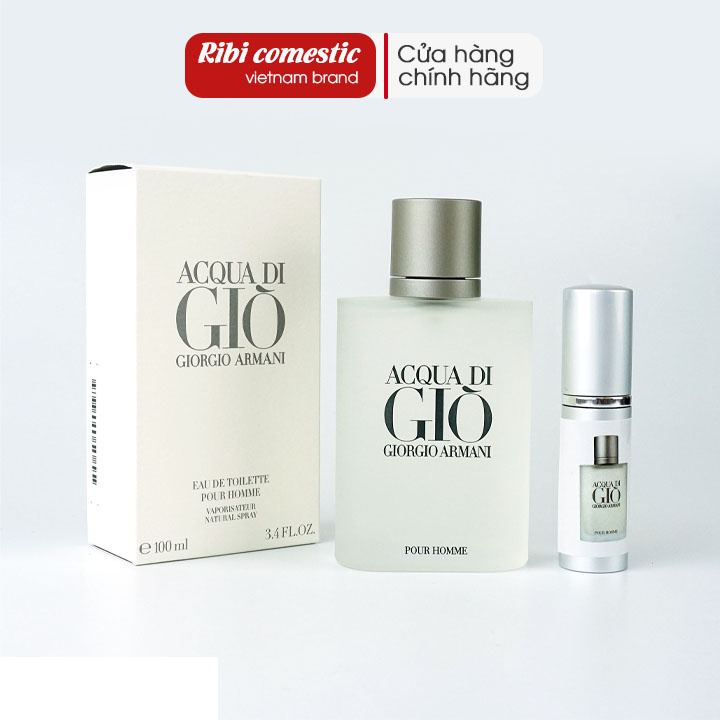 Nước hoa Nam Acqua di Gio cho chàng công sở | Thế Giới Skin Care