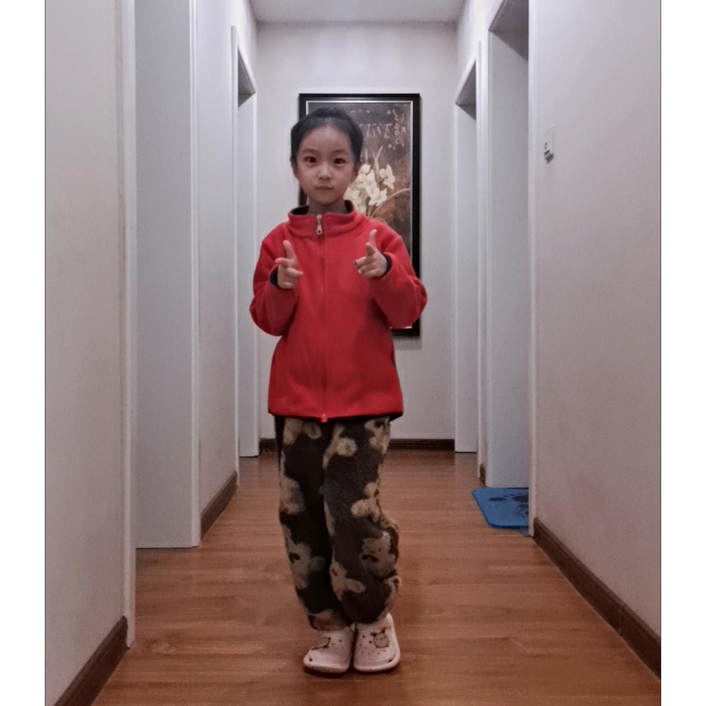 Áo Khoác Lông Cừu Dày Dặn Giữ Ấm In Hình Disney / Disney Phong Cách Phương Tây Cho Bé Gái