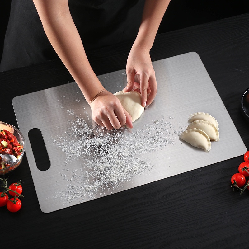 Thớt inox 304 size lớn kháng khuẩn, cường lực, chống ẩm mốc