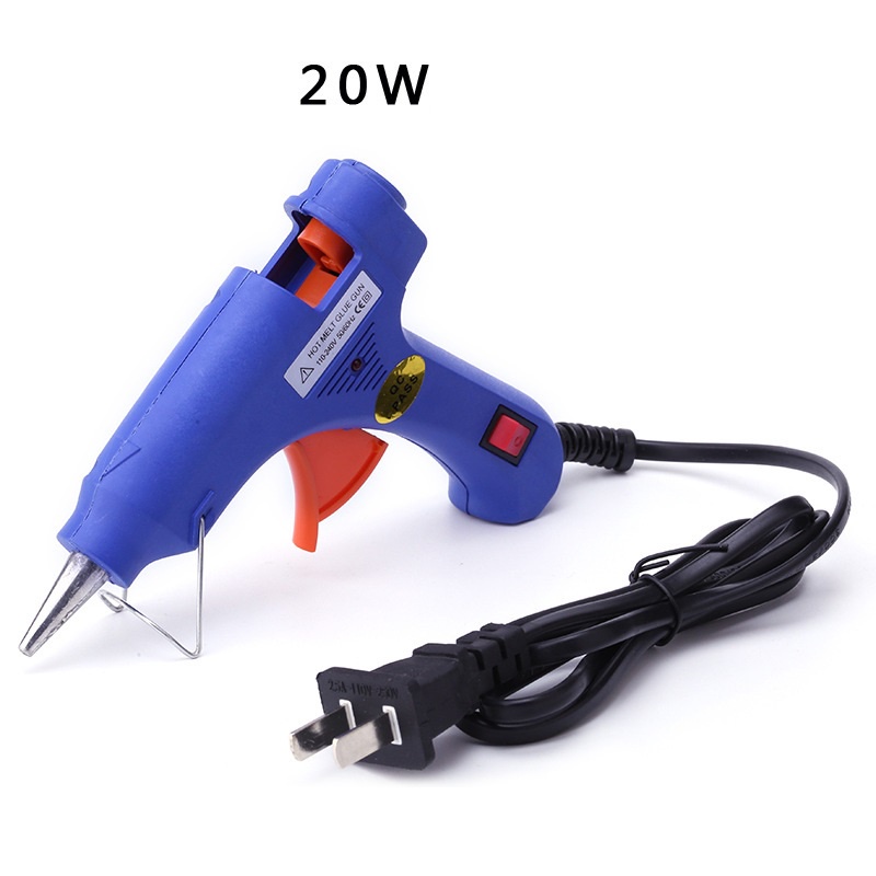 [HÀNG TỐT] Súng Bắn Keo Nến Silicon 20w - Tặng 10 cây keo nến