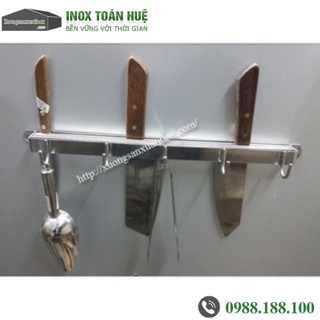 Giá để dao inox kệ để đồ nhà bếp bắt vít treo tường