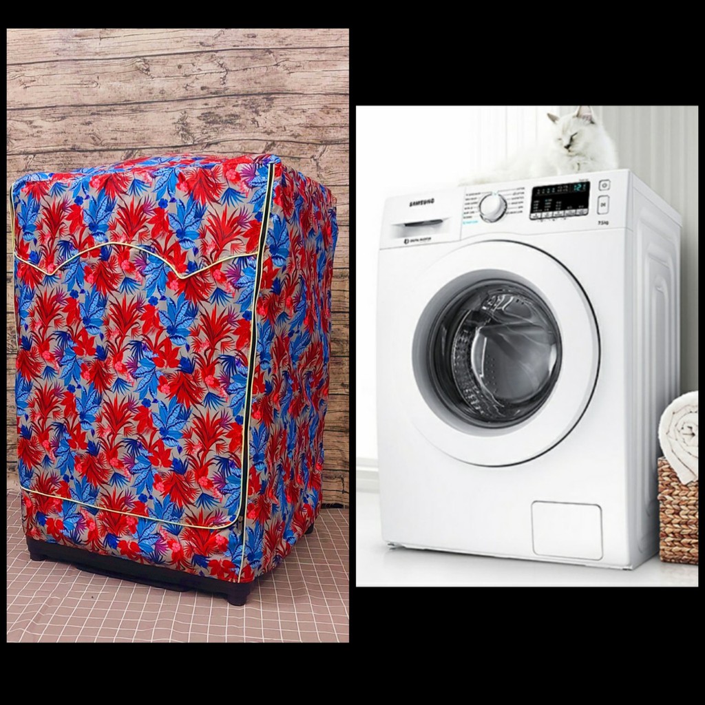 Túi trùm bảo vệ máy giặt siêu đẹp vải dù áo mưa