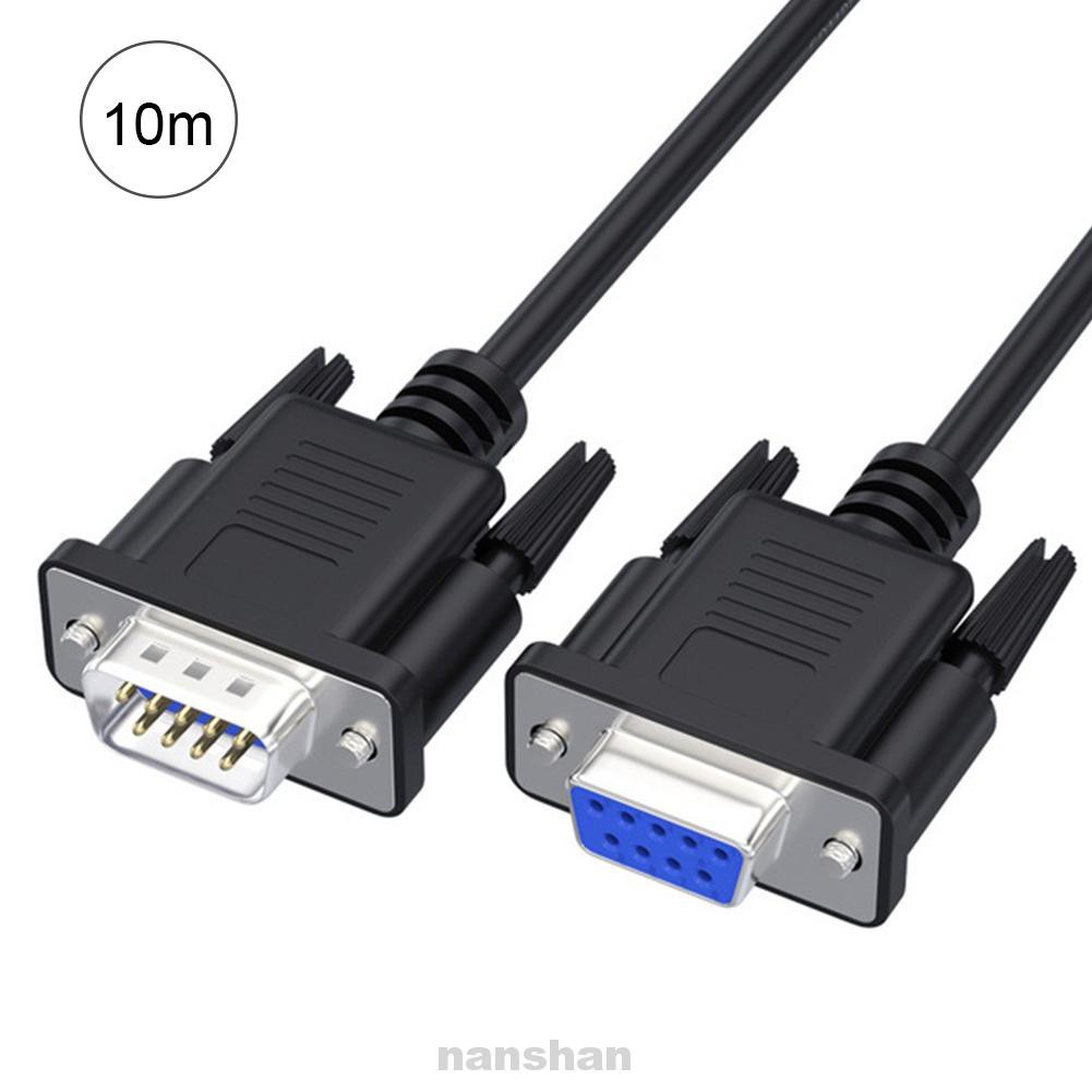 Dây Cáp Nối Chuyển Đổi Đầu Đực Sang Đầu Cái Rs232 9 Pin Db9 30awg Cho Máy In