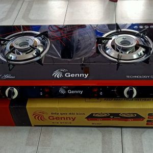 Bếp gas mặt kính siêu bền bếp gas Genny