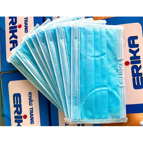 Khẩu trang y tế 4 lớp Erika hộp 50 cái
