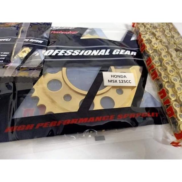 Nhông sên dĩa cho xe Honda Msx125 _ loại 10li