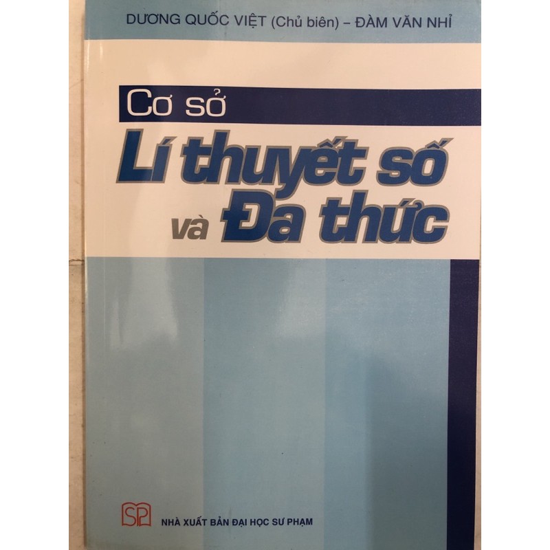 Sách - Cơ sở Lí thuyết số và Đa thức