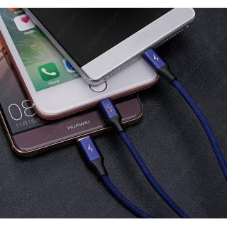 Cáp Sạc 3 Trong 1 Baseus Rapid Micro USB / Type C / Lightning