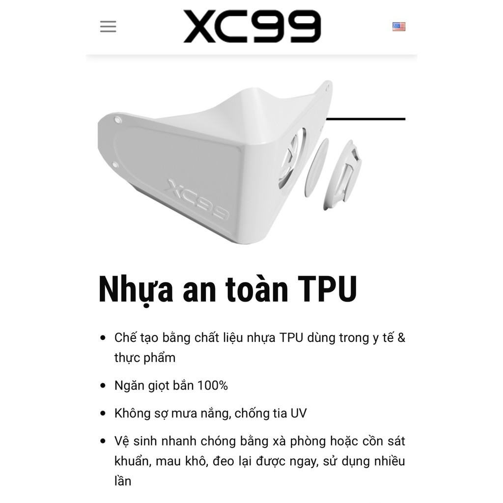 KHẨU TRANG THẾ HỆ MỚI XC99 | BigBuy360 - bigbuy360.vn