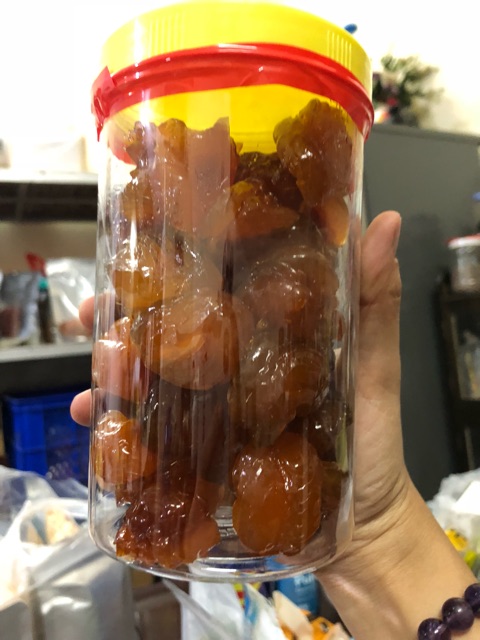 Mứt táo dẻo có hạt hộp 500g