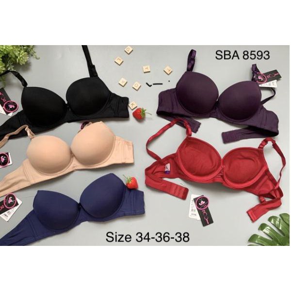 ÁO LÓT NỮ THÁI LAN SABINA 8589 THUN LẠNH CÓ GỌNG MÚT DÀY DÀNH CHO NÀNG NGỰC NHỎ, NGỰC VỪA