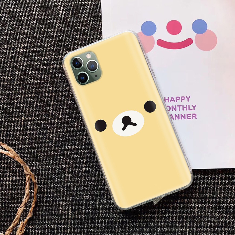 Ốp Điện Thoại Mềm Trong Suốt Hình Rilakkuma Va41 Cho Motorola Moto G6 G4 G5 G5S Play Plus