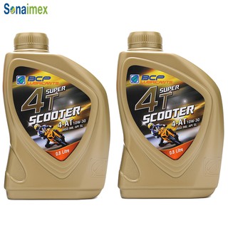 [Combo] 2 Chai Dầu Nhớt Xe Tay Ga BCP 10W-30 Cao Cấp - Nhập Khẩu Thái Lan - 0.8L