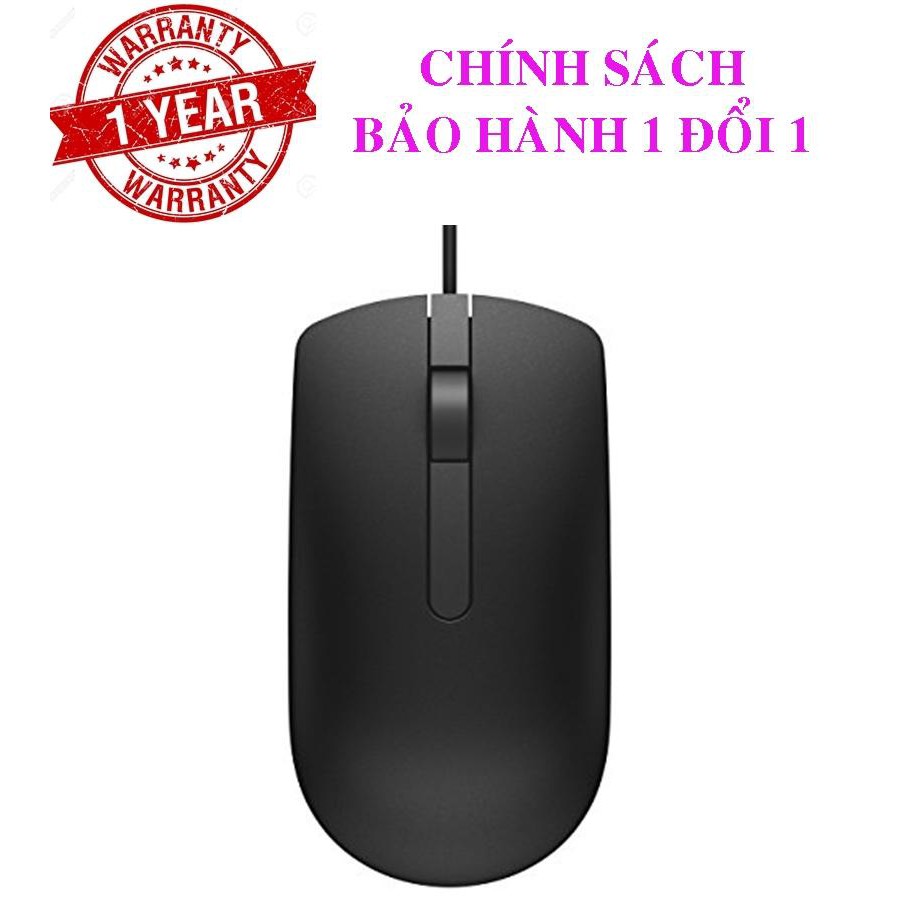 Chuột máy tính Dell MS116 - Chuột máy tính có dây Dell MS116 Chính hãng BH 12T