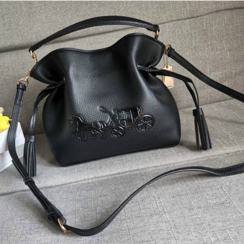 TÚI COACH XE NGỰA DA THẬT
