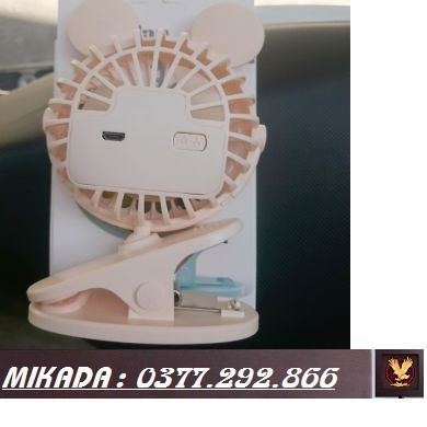 Quạt tích điện mini kẹp bàn có đèn Baseus chính hãng siêu bền cực mát cao cấp | BigBuy360 - bigbuy360.vn