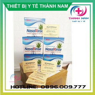 Bình rửa mũi xoang Nasal Rinse tặng 10 gói muối rửa mũi