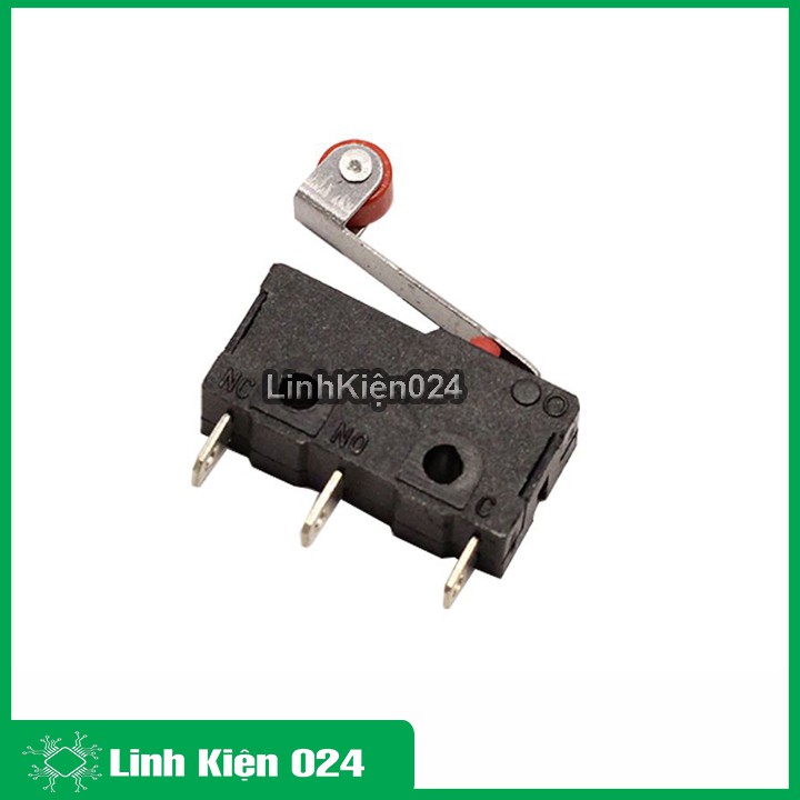 Công tắc hành trình có bánh xe KW12 3A 250V