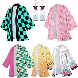 Áo Khoác kimono cosplay Nhân Vật kimetsu no yaiba haori anime demon slayer