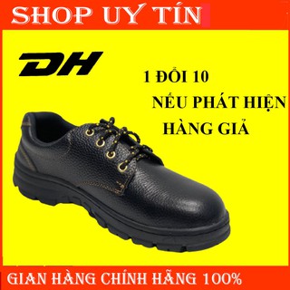 [HÀNG CHÍNH HÃNG] Giày Bảo Hộ Lao Động IDH K14 Thấp Cổ, Da Chất Lượng Cao, Đế Cao Su, Chống Đâm Xuyên, Va Đập Mạnh