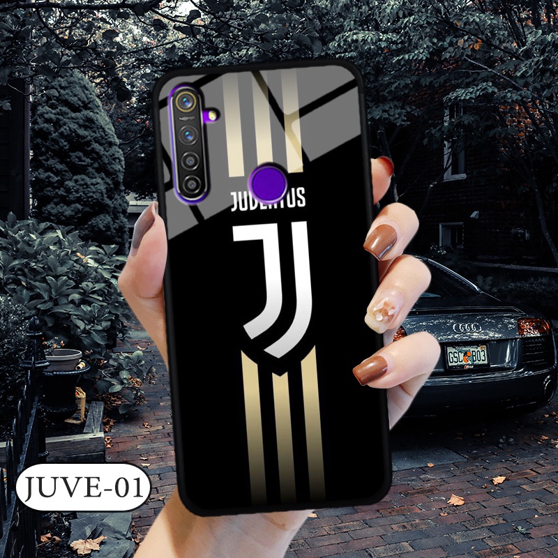 Ốp đội bóng Realme 5 Pro/ Realme Q - Lưng kính cường lực