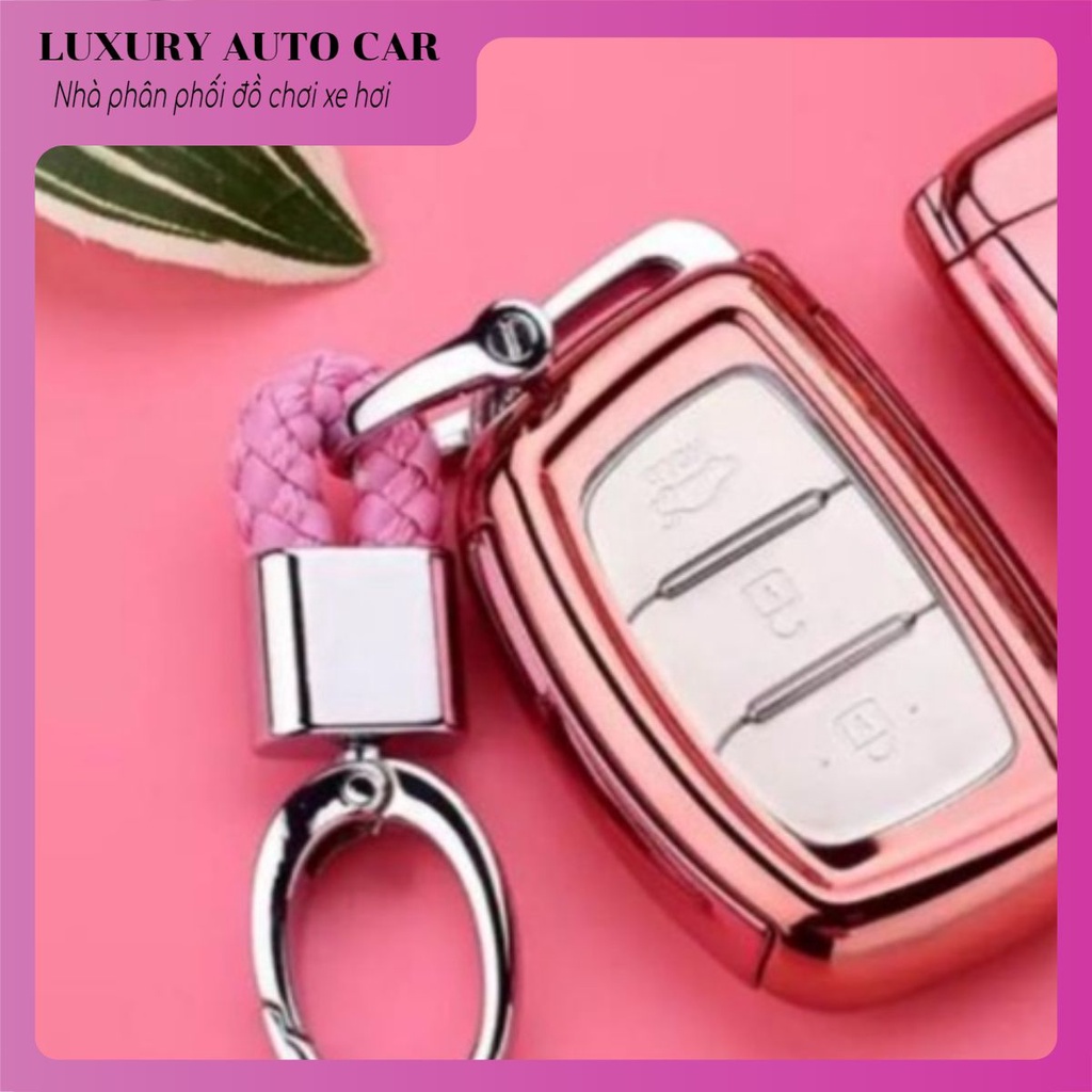 Ôp chìa khoá TPU xe ô tô Hyundai i10, Tucson, Elantra - chìa thông minh