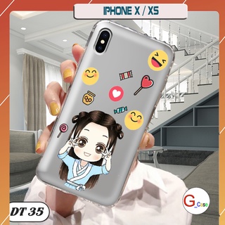 Ốp lưng điện thoại IPhone X/ Xs - Dẻo in hình