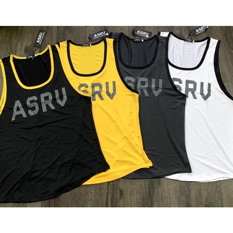 [giảm sốc] Áo ba lỗ gym nam ASRV  phom body cực chất.