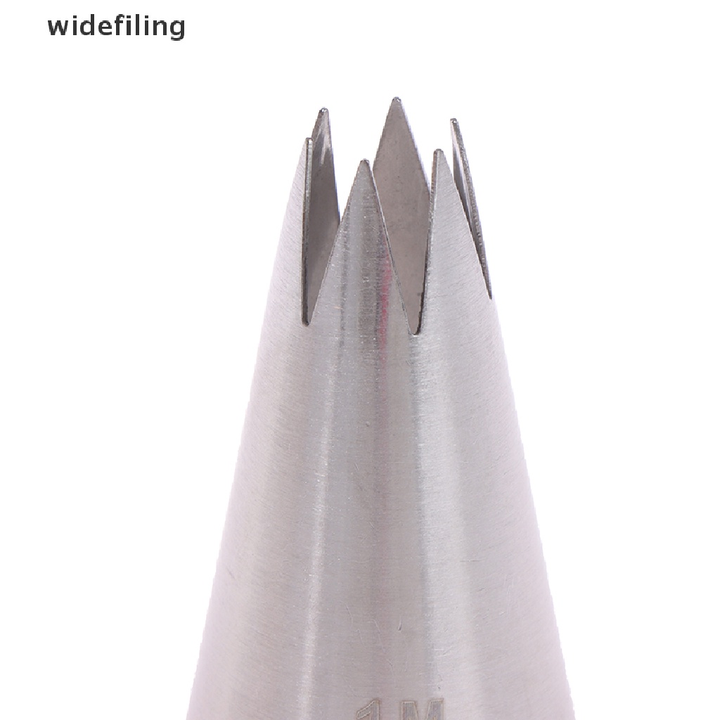 Widefiling 1M# Dụng Cụ Bắt Kem Trang Trí Bánh 6 Răng Bằng Inox 304