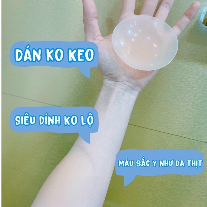 Miếng dán ngực silicon nhiệt tự thân siêu dính, dán nhũ hoa không keo siêu mỏng tàn hình DN01 - Her Sleepwear