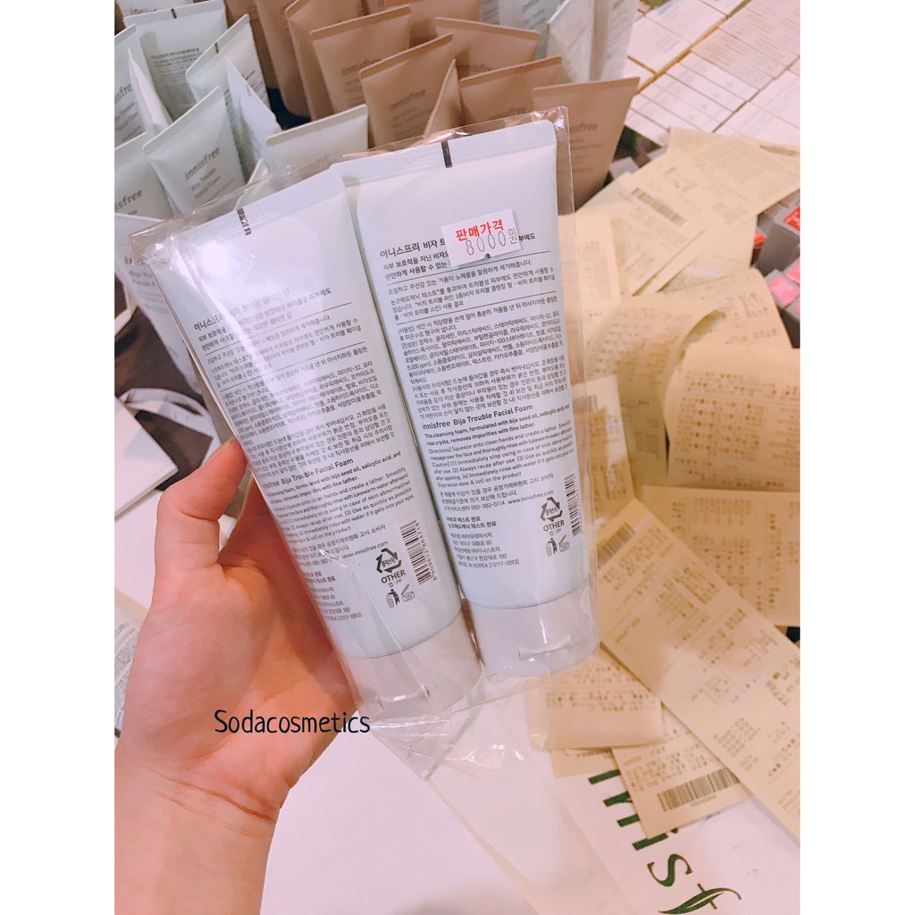 Sữa Rửa Mặt Innisfree Jeju Bija Trouble Facial Foam | BigBuy360 - bigbuy360.vn